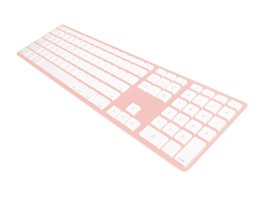 Matias Wireless Aluminum Keyboard QWERTY (Rose Goud)