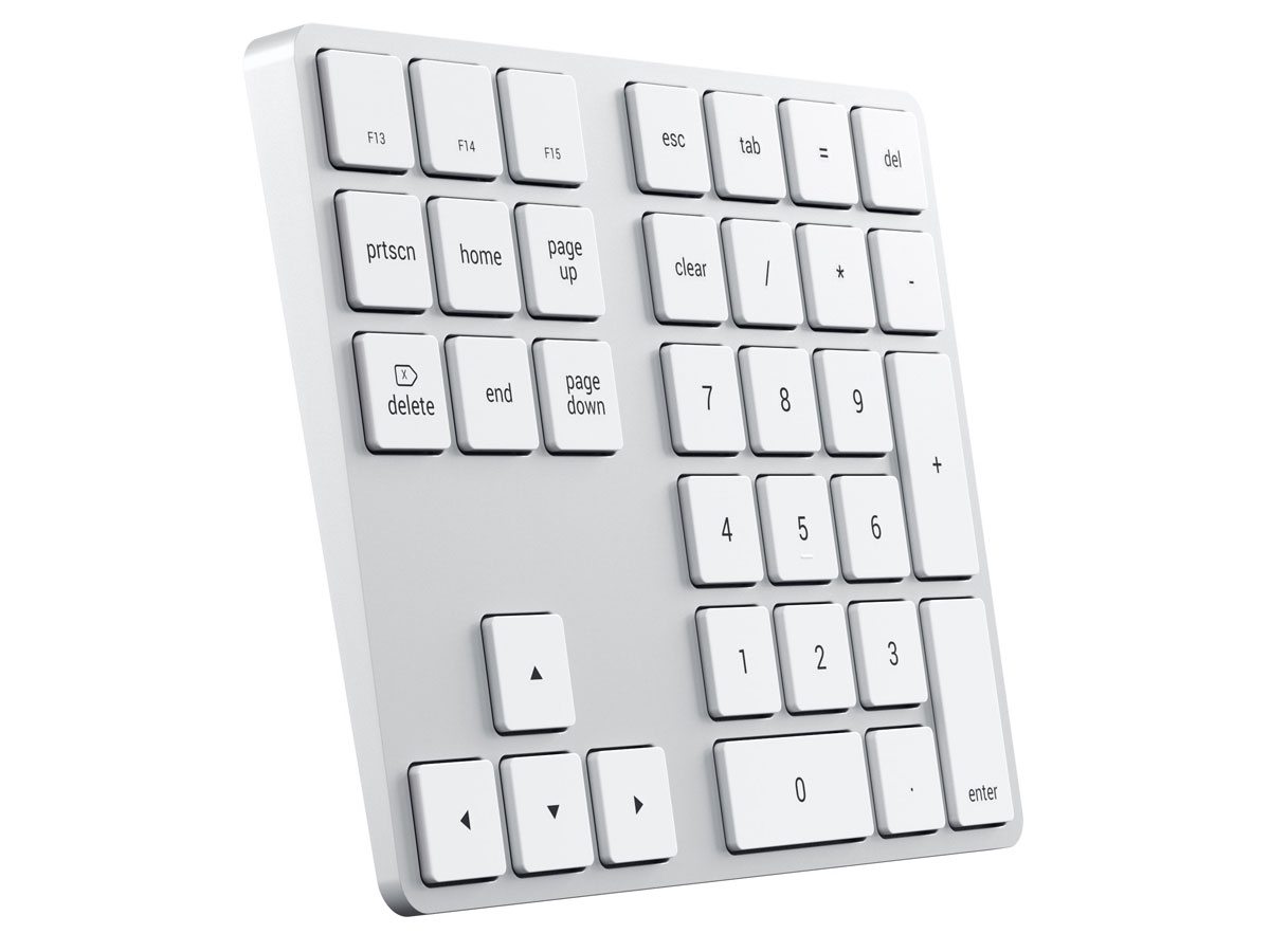 Satechi Extended Bluetooth Keypad - Numeriek Keypad (Zilver)