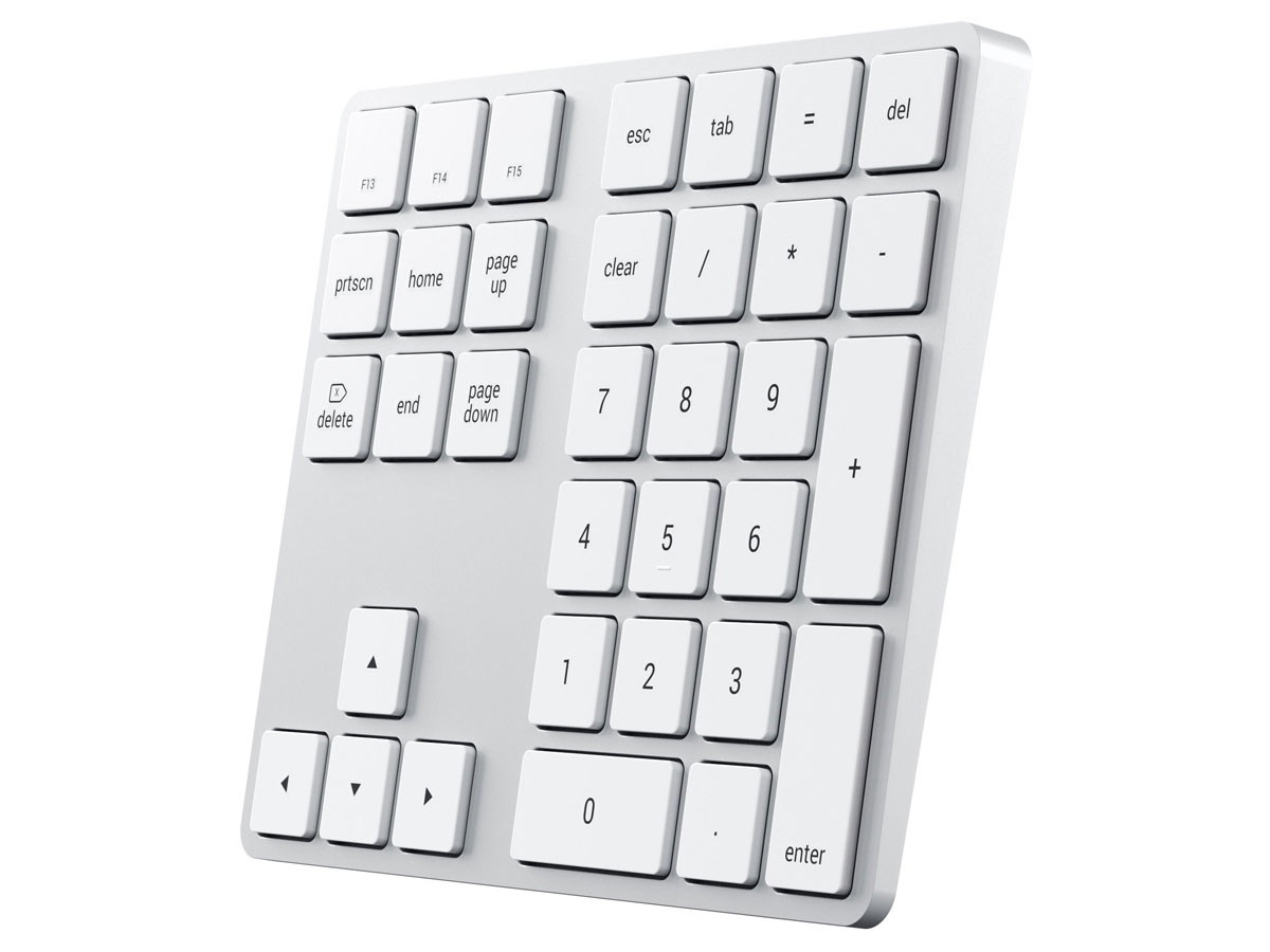 Satechi Extended Bluetooth Keypad - Numeriek Keypad (Zilver)