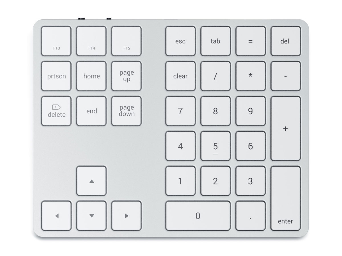 Satechi Extended Bluetooth Keypad - Numeriek Keypad (Zilver)