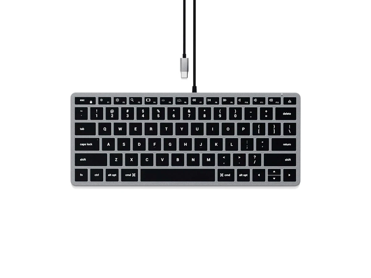 Satechi Slim W1 Wired Backlit Keyboard - QWERTY