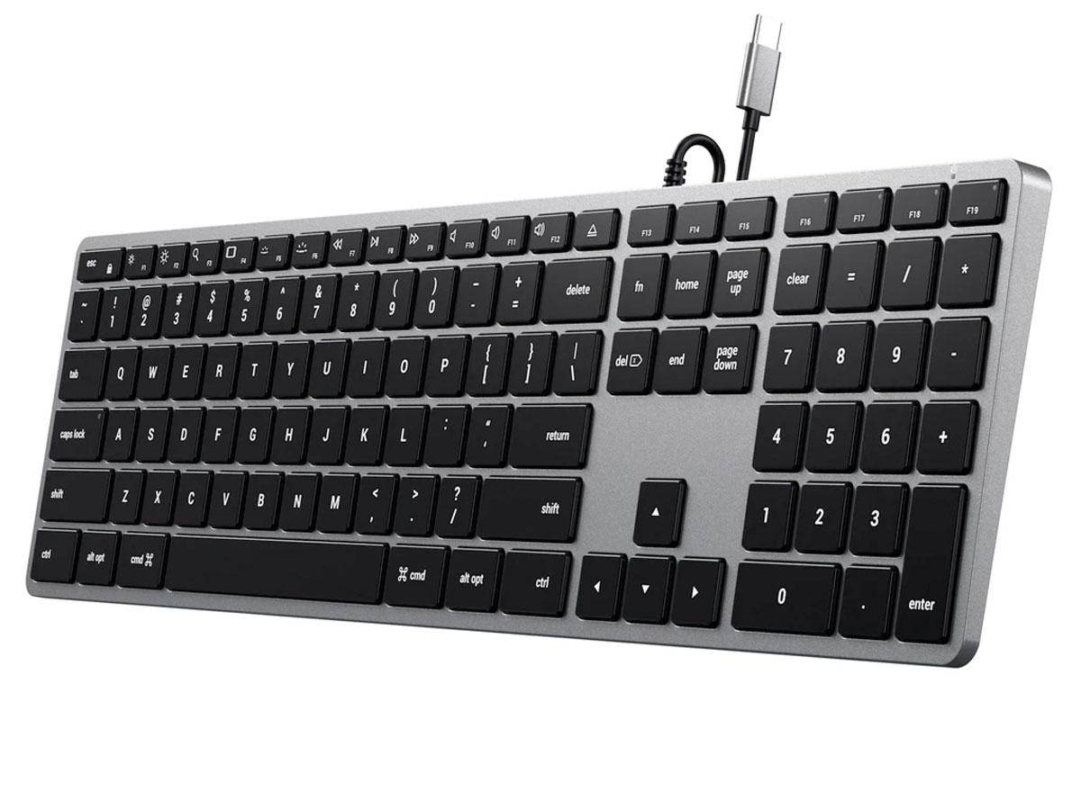 Uitscheiden wildernis Bedankt Satechi Slim W3 Wired Backlit Keyboard | QWERTY