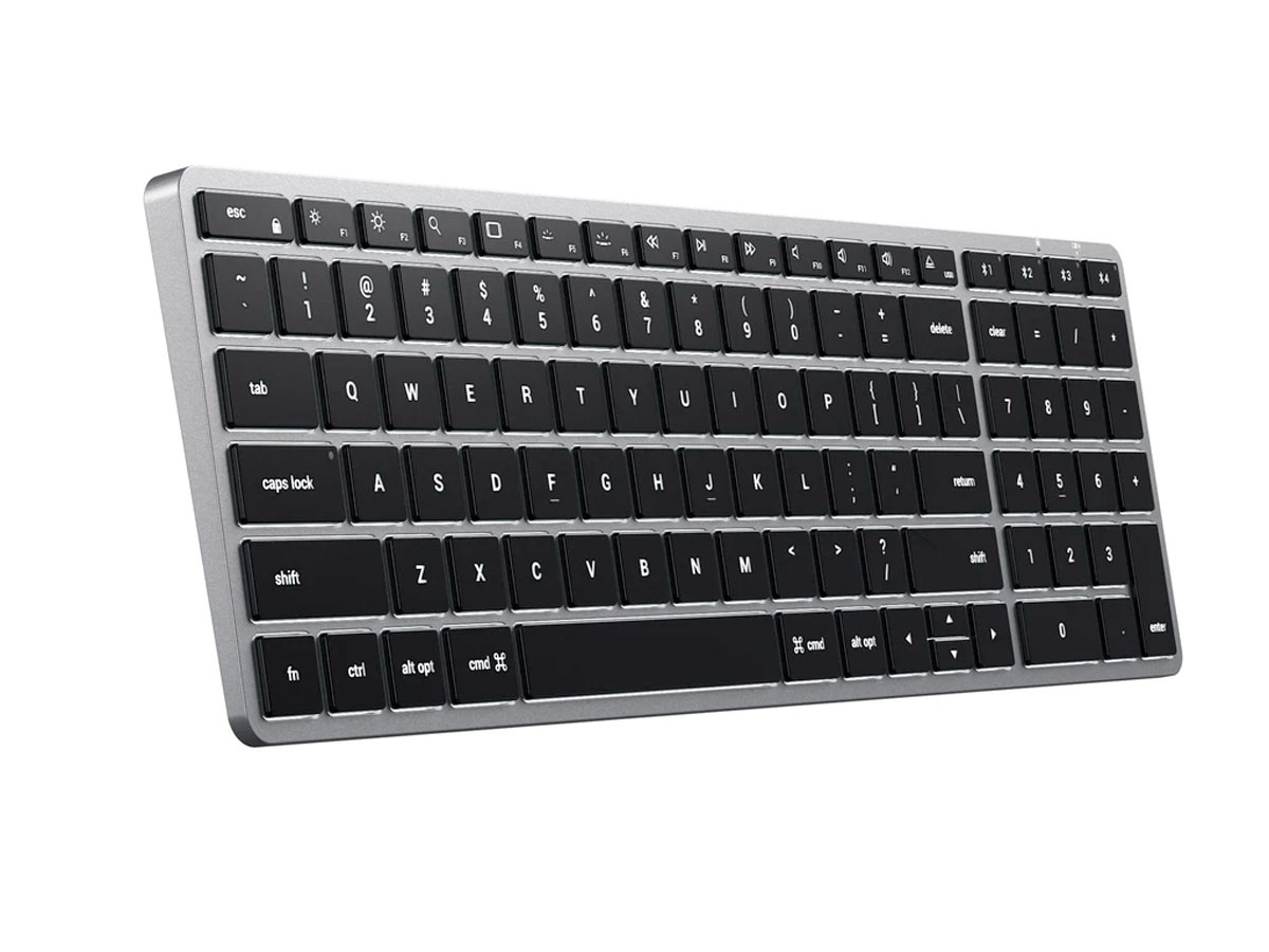 Satechi Slim X2 Bluetooth Backlit Keyboard Space Grey - QWERTY