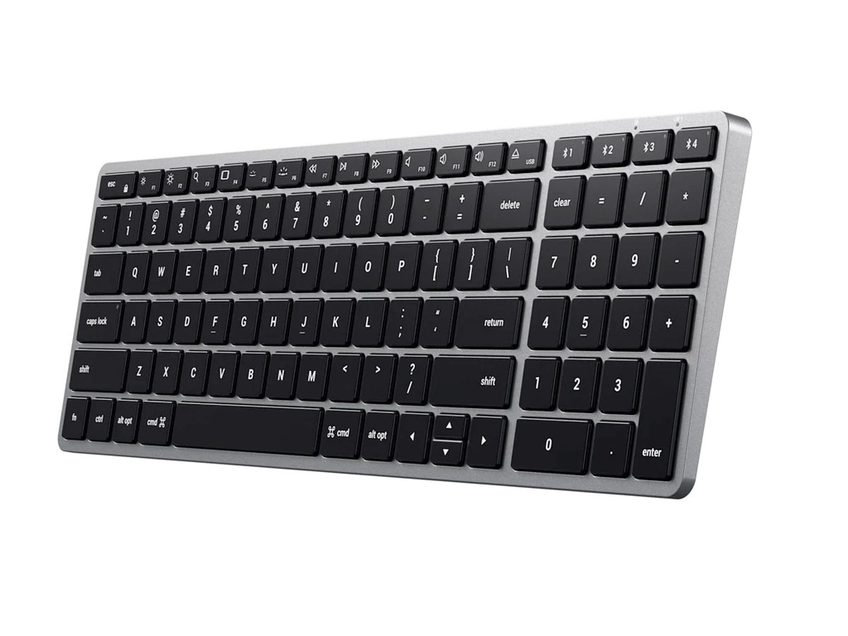 Satechi Slim X2 Bluetooth Backlit Keyboard Space Grey - QWERTY