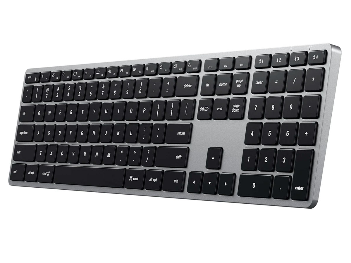 Satechi Slim X3 Bluetooth Backlit Keyboard Space Grey - QWERTY