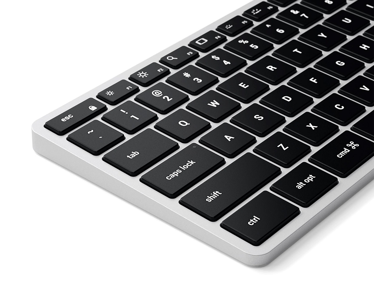 Satechi Slim X3 Bluetooth Backlit Keyboard Silver - QWERTY