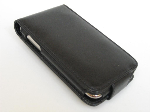 Lederen Topflip Case Hoes voor iPod touch 2G/3G