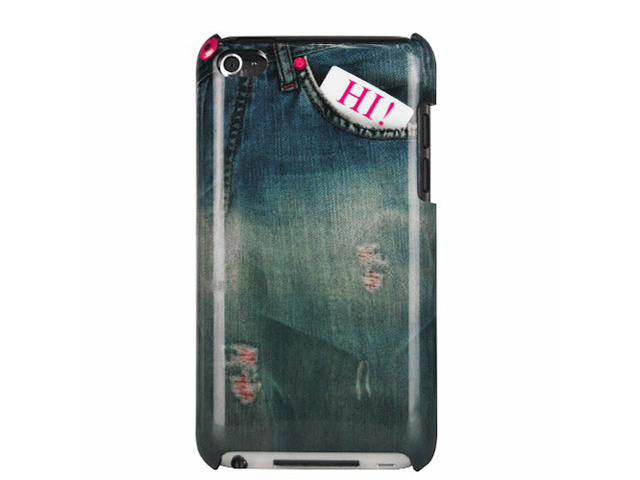 Denim Jeans Case Hoesje voor iPod touch 4G