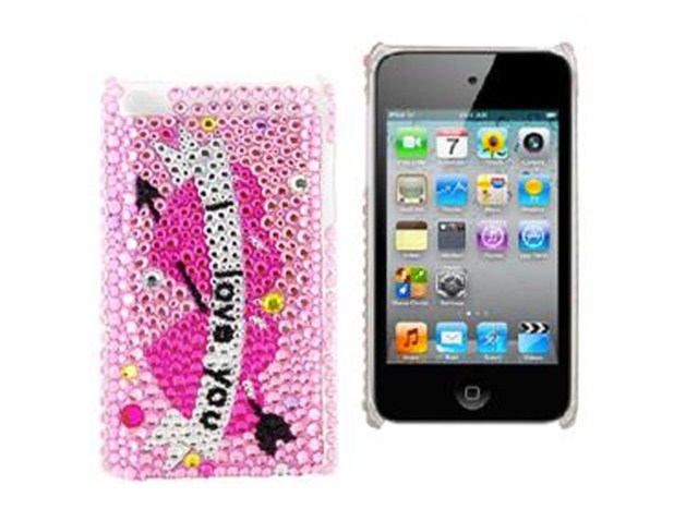 Diamond Back Case 'I Love You' voor iPod Touch 4G