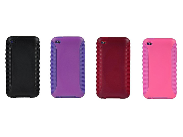 DuoProtect Silicon Hard Case voor iPod touch 4G
