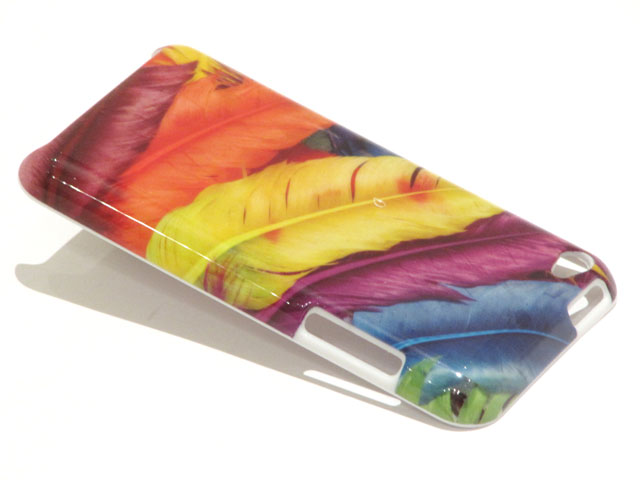 Colorful Feathers Case Hoes voor iPod touch 4G