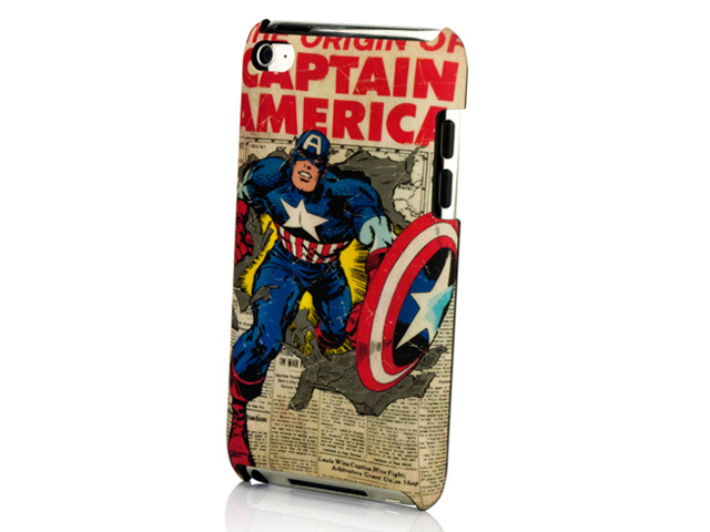 Marvel Vintage Captain America Case Hoesje iPod touch 4G