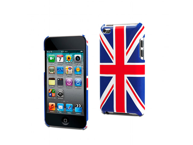 Muvit GB Flag Back Case Hoes voor iPod touch 4G