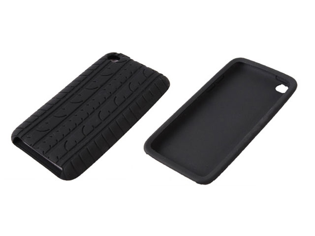 Vroom Tyre Silicone Skin Hoes voor iPod touch 4G