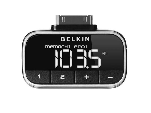 Belkin TuneFM FM-transmitter voor iPad/iPod/iPhone