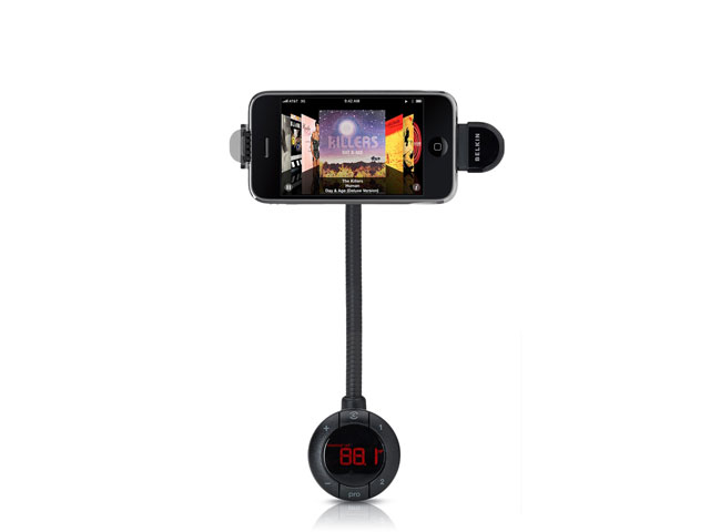 Belkin TuneBase FM Live GPS Assisted Transmitter voor iPod/iPhone
