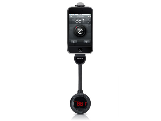 Belkin TuneBase FM Live GPS Assisted Transmitter voor iPod/iPhone