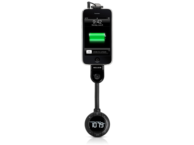 Belkin TuneBase FM Transmitter Handsfree Kit voor iPod/iPhone