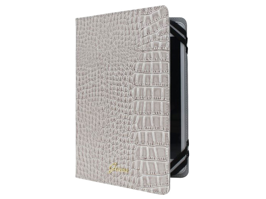 Guess Glossy Croco Case - Tablet Hoesje (9-10 inch)