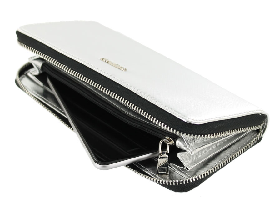 Supertrash Wally Smartphone Wallet (Metalic Zilver)