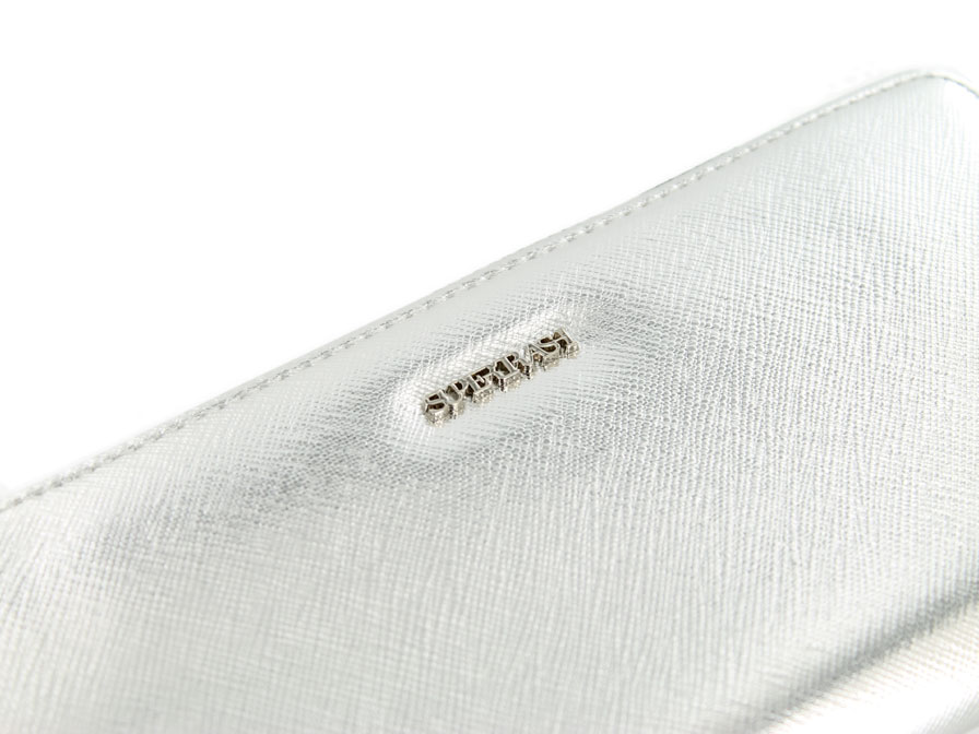 Supertrash Wally Smartphone Wallet (Metalic Zilver)