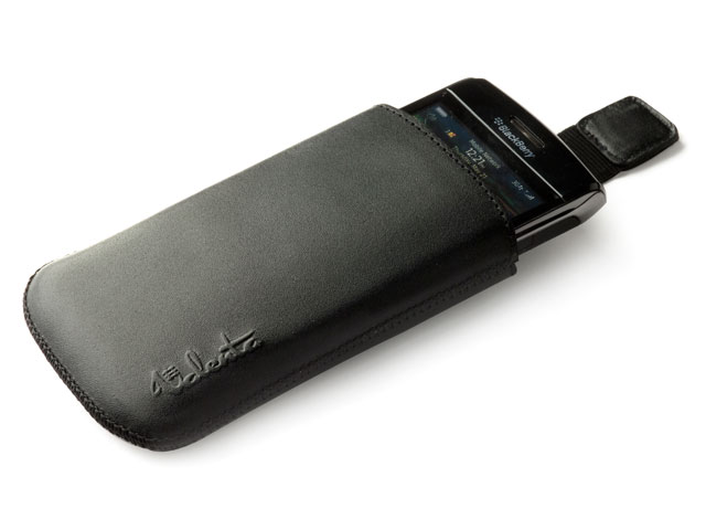 Valenta Pocket - Leren Smartphone Sleeve (maat 17)