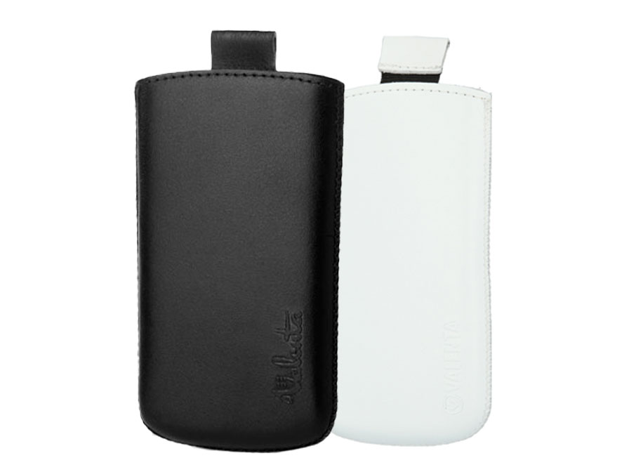 Valenta Pocket - Leren Smartphone Sleeve (maat 2)