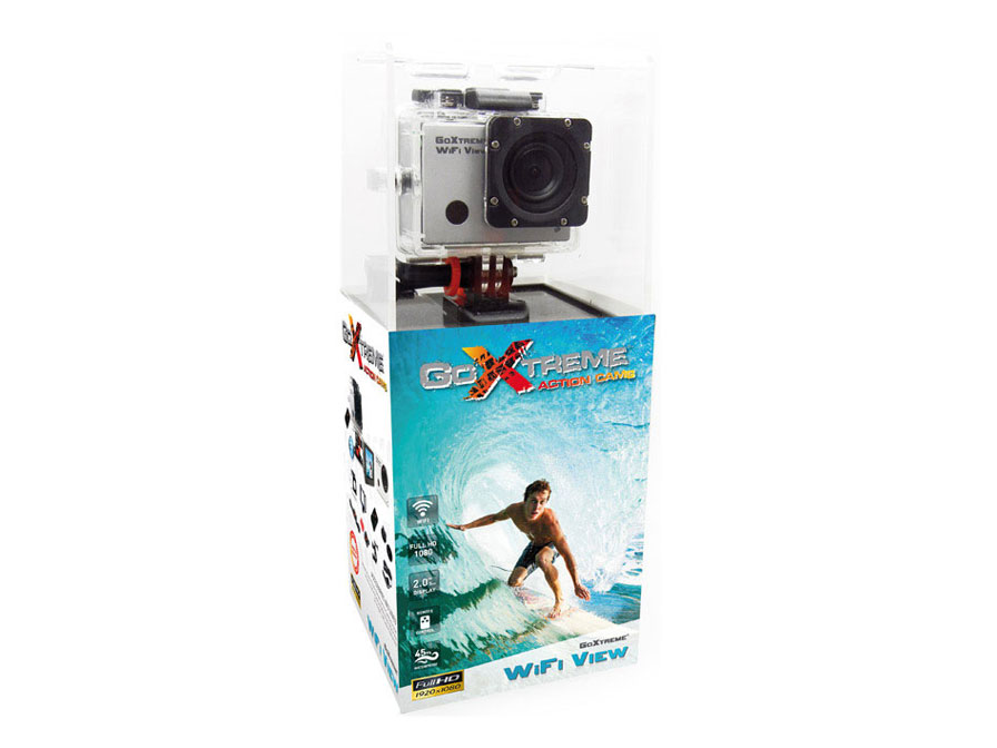 GoXtreme WiFi View | FullHD Action Cam + Accessoires