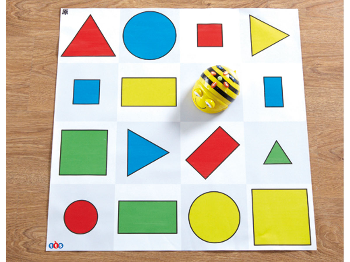 Bee-Bot Mat met Vormen en Kleuren (60 x 60cm)
