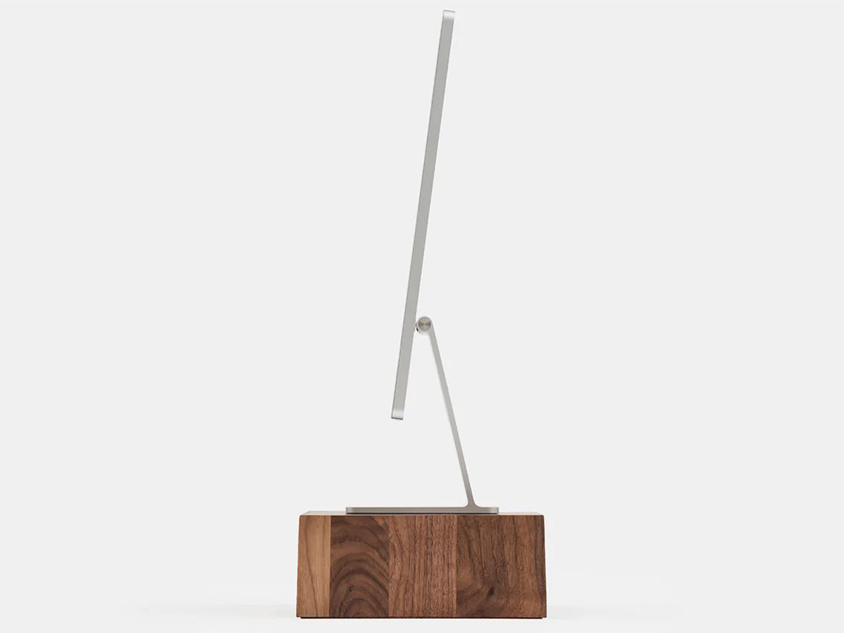 Oakywood Monitor Stand Walnut - Houten iMac Beeldschermverhoger