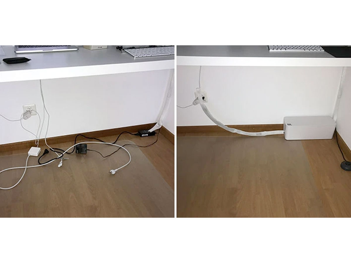 BlueLounge CableBox Cable Organiser Wit - Kabels Wegwerken