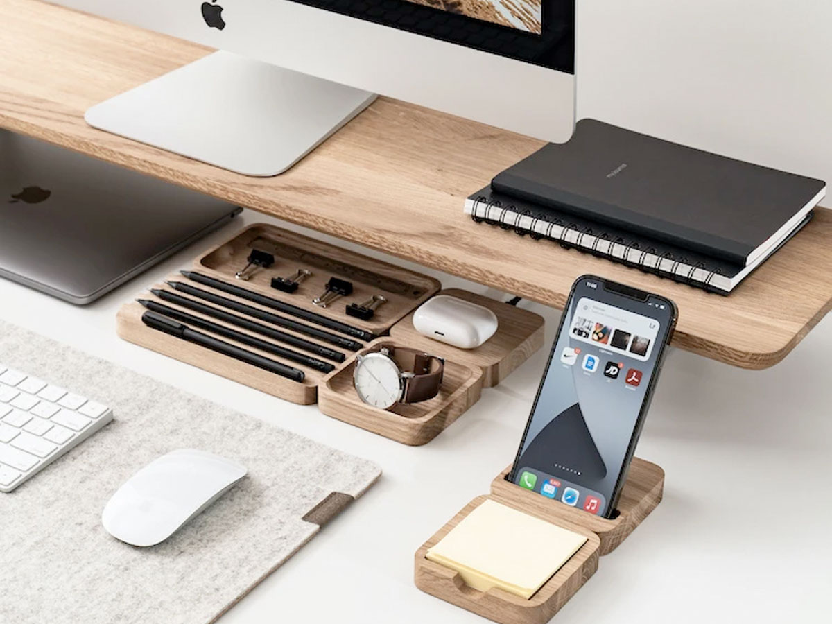 Oakywood OakyBlocks Phone Stand Oak - Telefoonstand