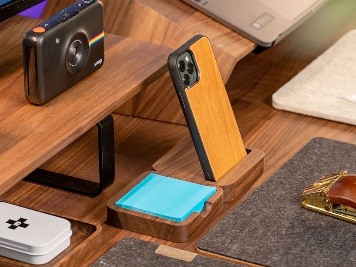 Oakywood OakyBlocks Phone Stand Walnut - Telefoonstand