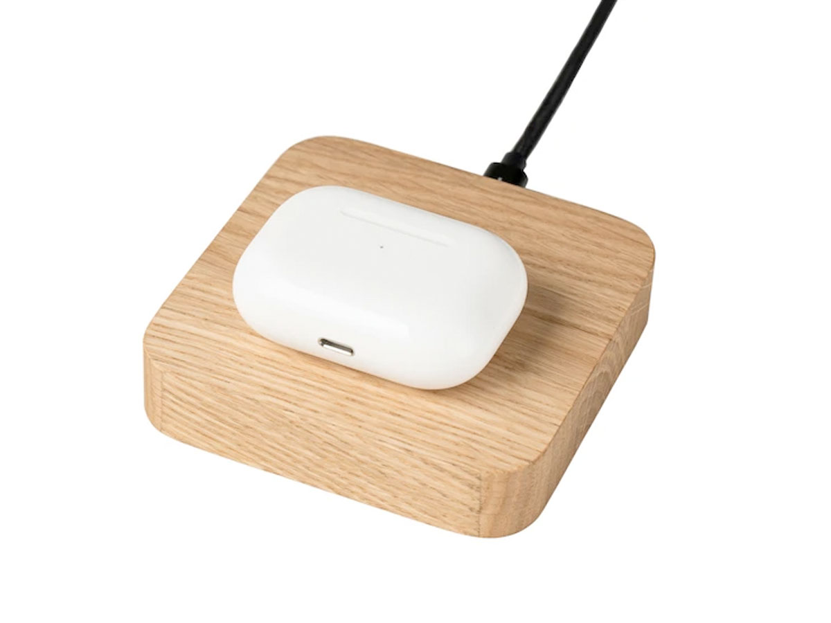 Oakywood OakyBlocks Wireless Charger Oak - Draadloze Oplader