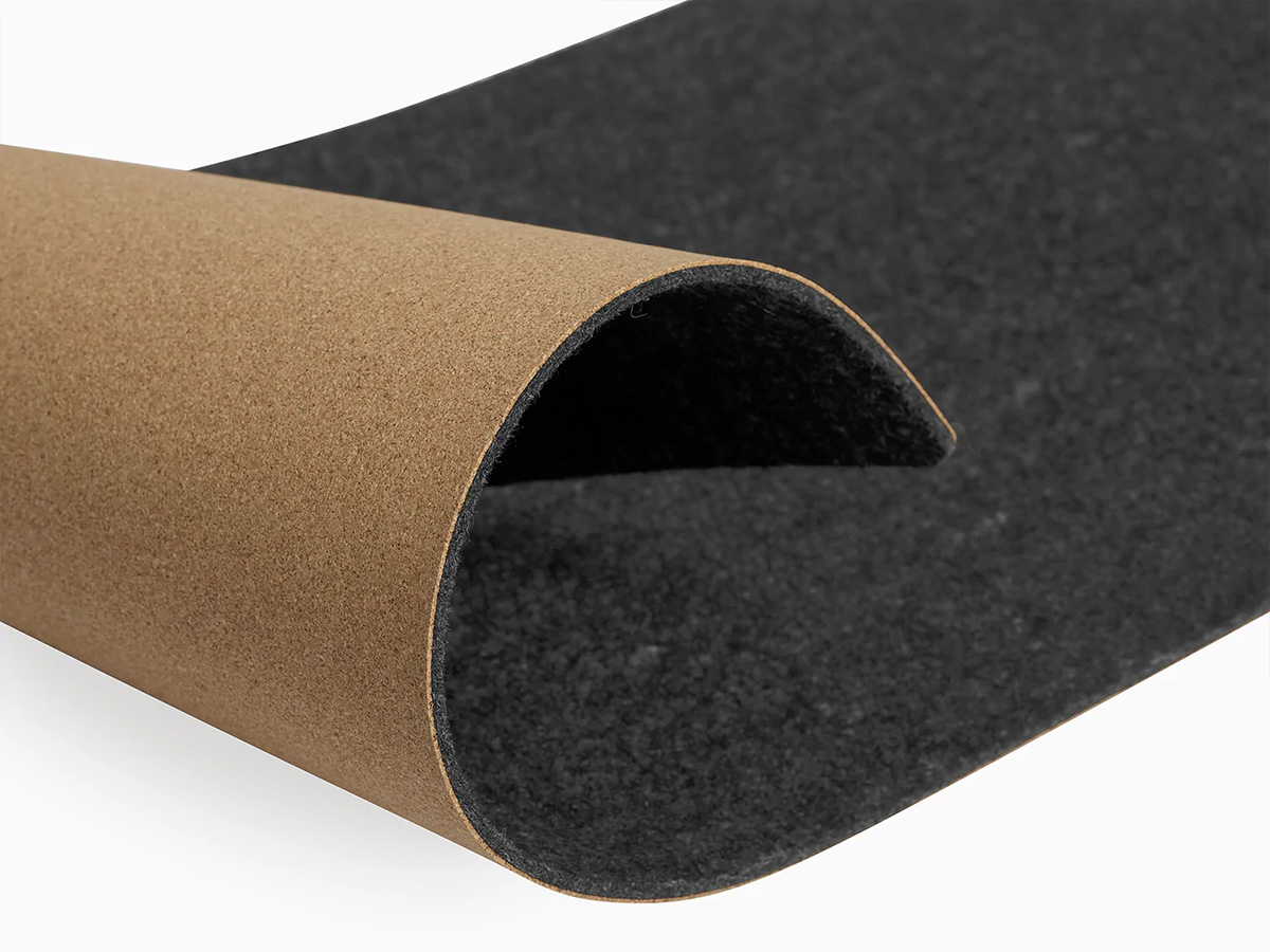 Oakywood Felt & Cork Desk Mat Bureauonderlegger Anthracite - Large