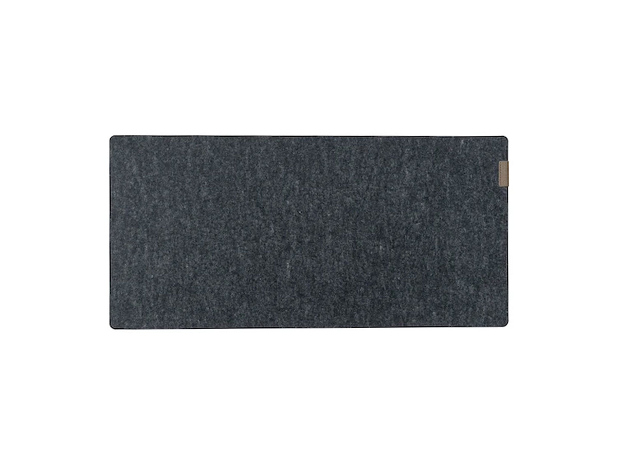 Oakywood Felt Cork Desk Mat Bureaumat Antraciet Medium