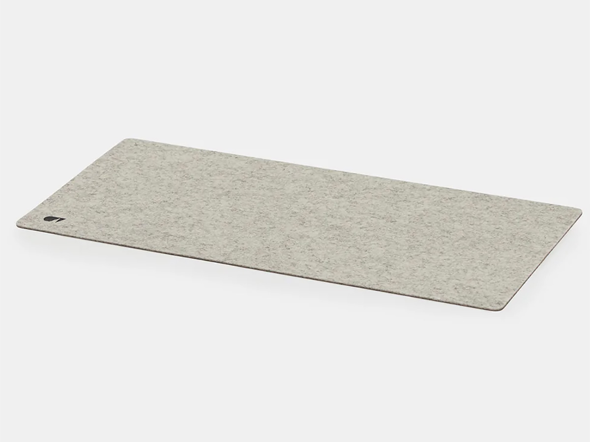 Oakywood Felt & Cork Desk Mat Bureauonderlegger Stone Grey - Medium