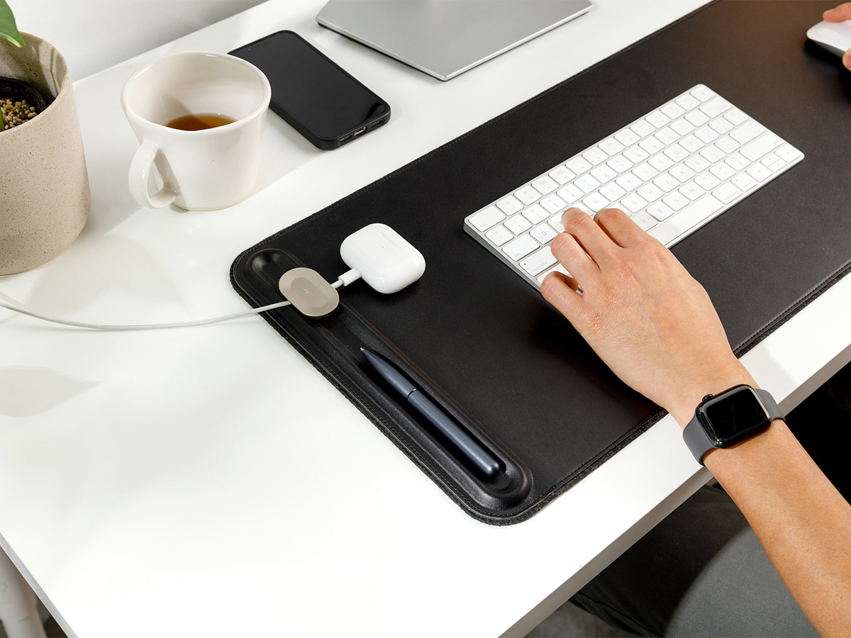 Orbitkey Desk Mat Slim Zwart - Bureauonderlegger