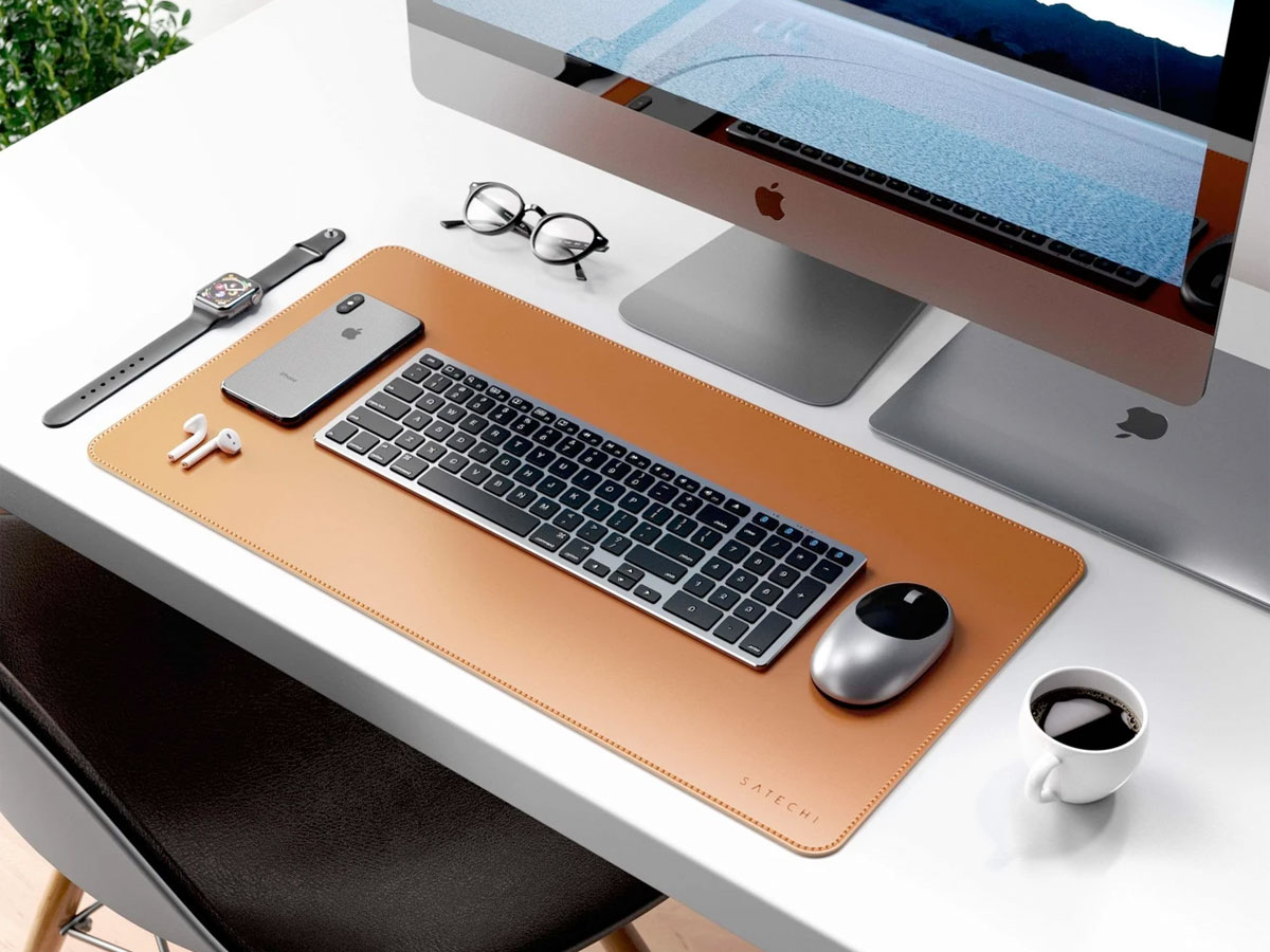 Satechi Eco-Leather Deskmate Bruin | Onderlegger