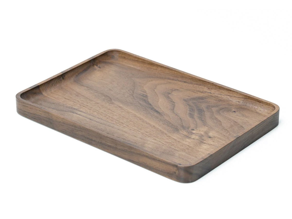 Oakywood Wooden Catchall Tray Walnut - Houten Organizer Bakje