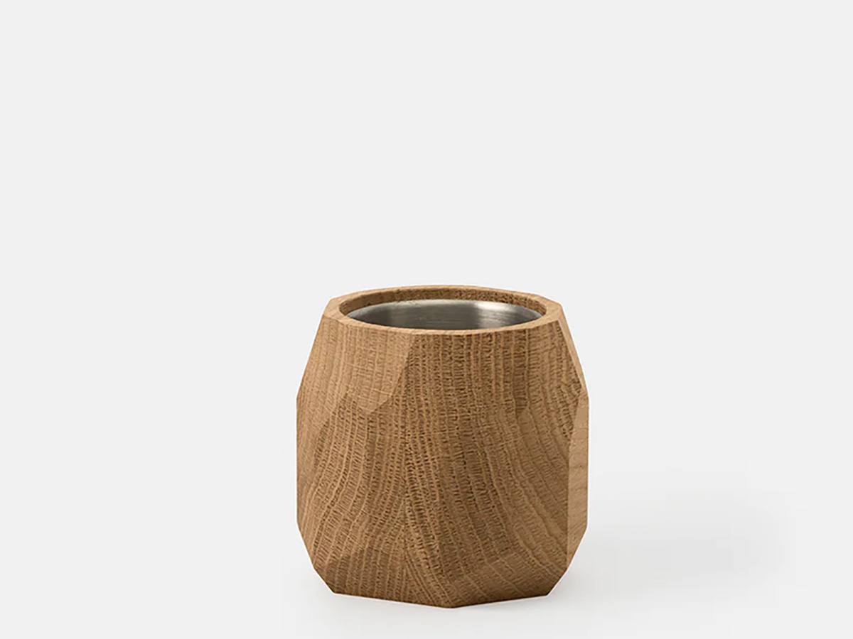 Oakywood Geometric Pen Holder Oak - Houten Pennenhouder