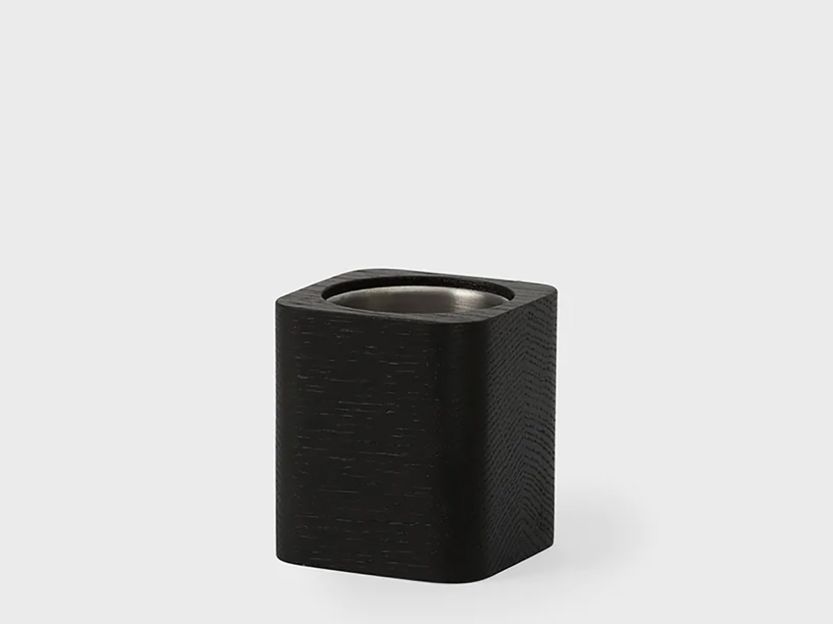 Oakywood Cubic Pen Holder Black - Houten Pennenhouder