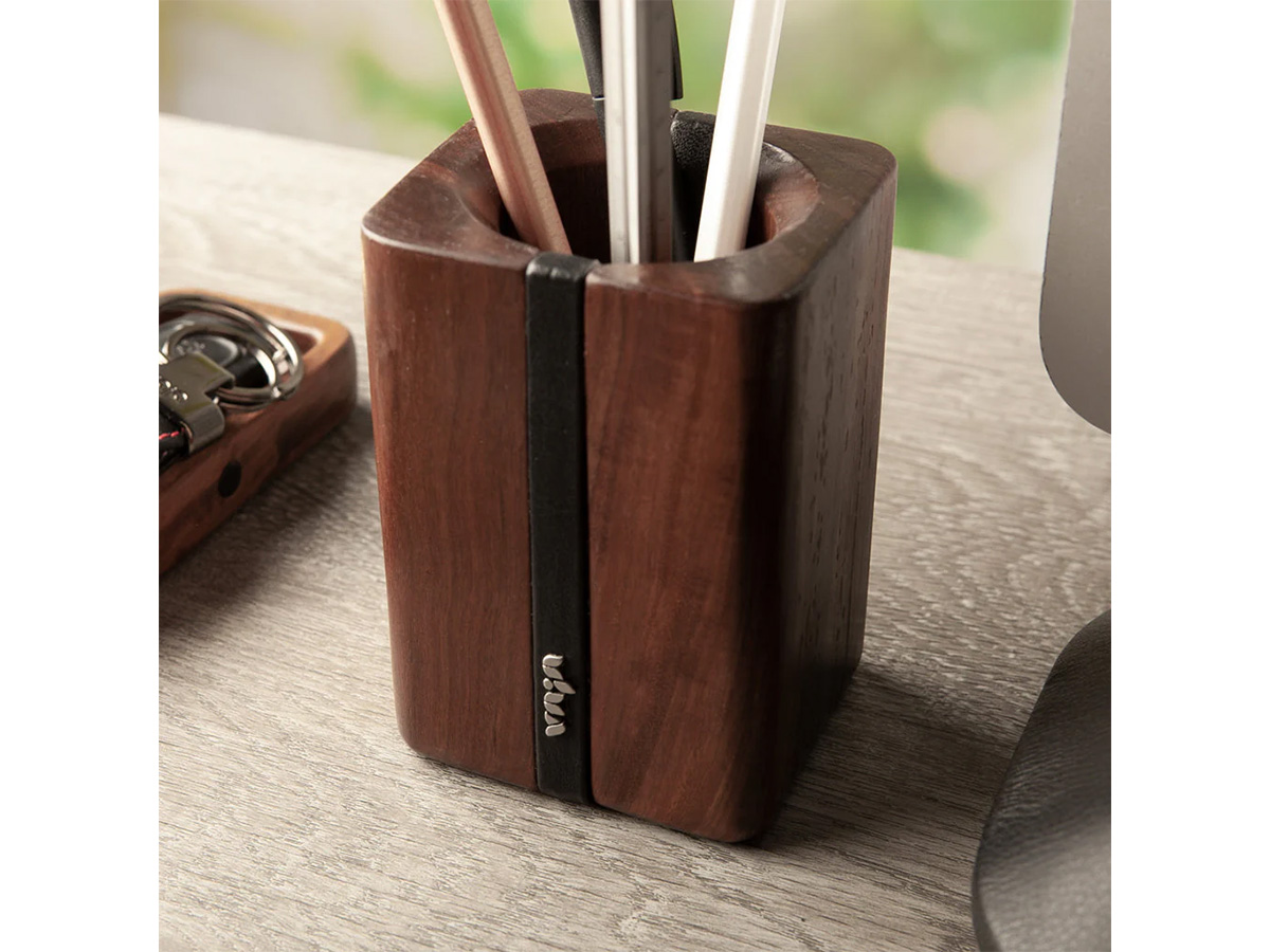 Vaja Wood Pen Organiser Lapacho - Houten Pennenhouder