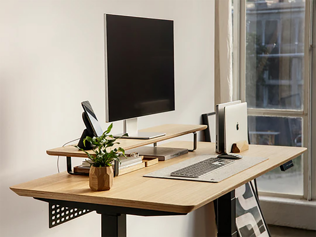 Oakywood Geometric Planter Oak - Bureau Vetplant Potje