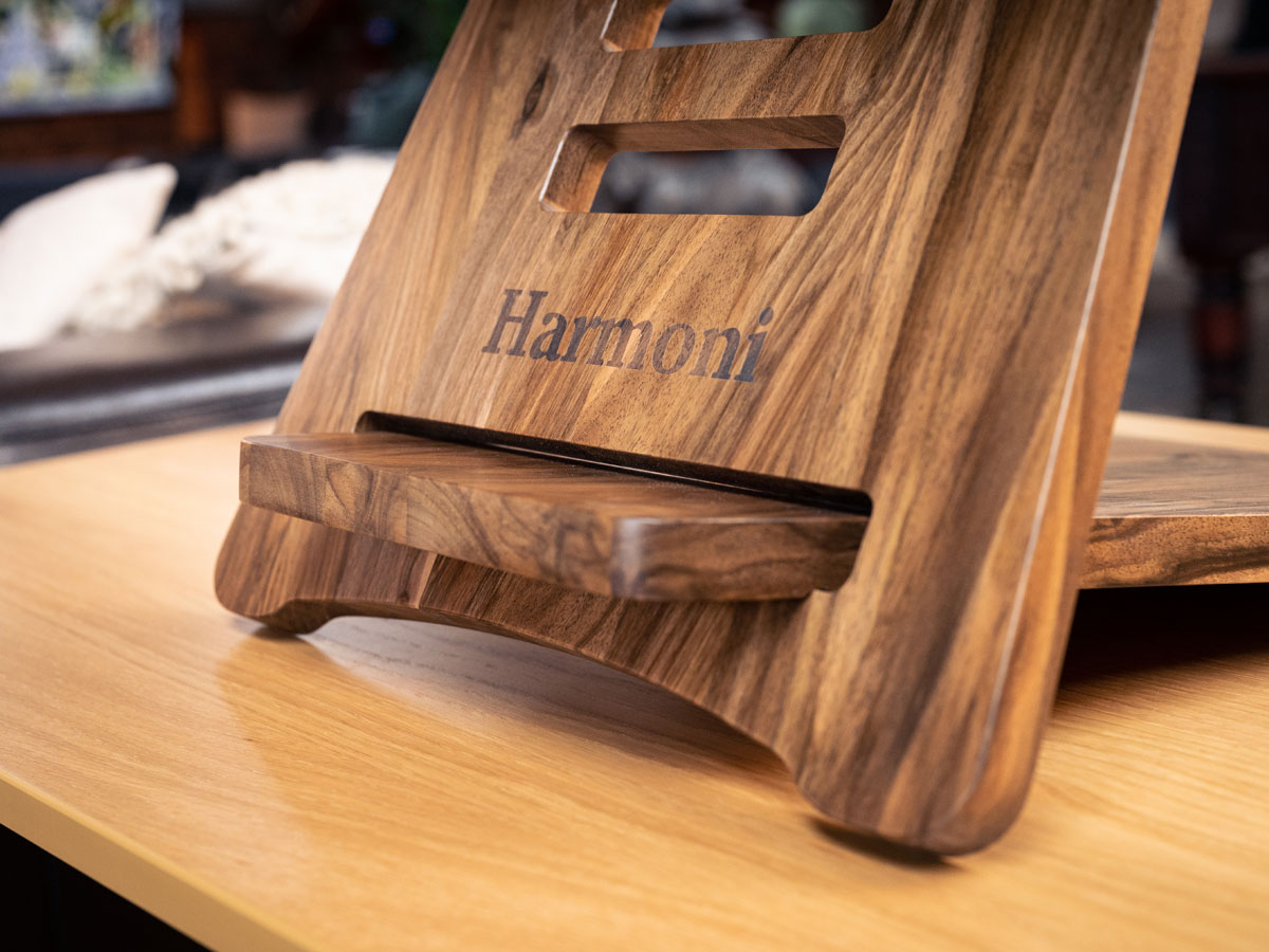 Harmoni Standing Desk Premium Walnoot - Modulair Sta Bureau