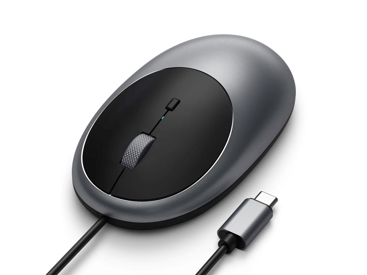 Satechi C1 USB-C Mouse - Bedrade Muis (Space Grey)