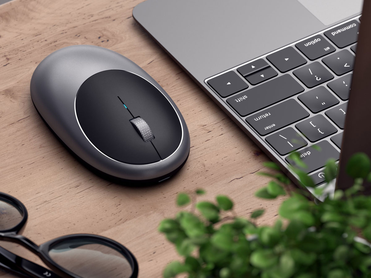 Goot mixer aspect Satechi M1 Wireless Mouse | Bluetooth Muis (Space Grey)
