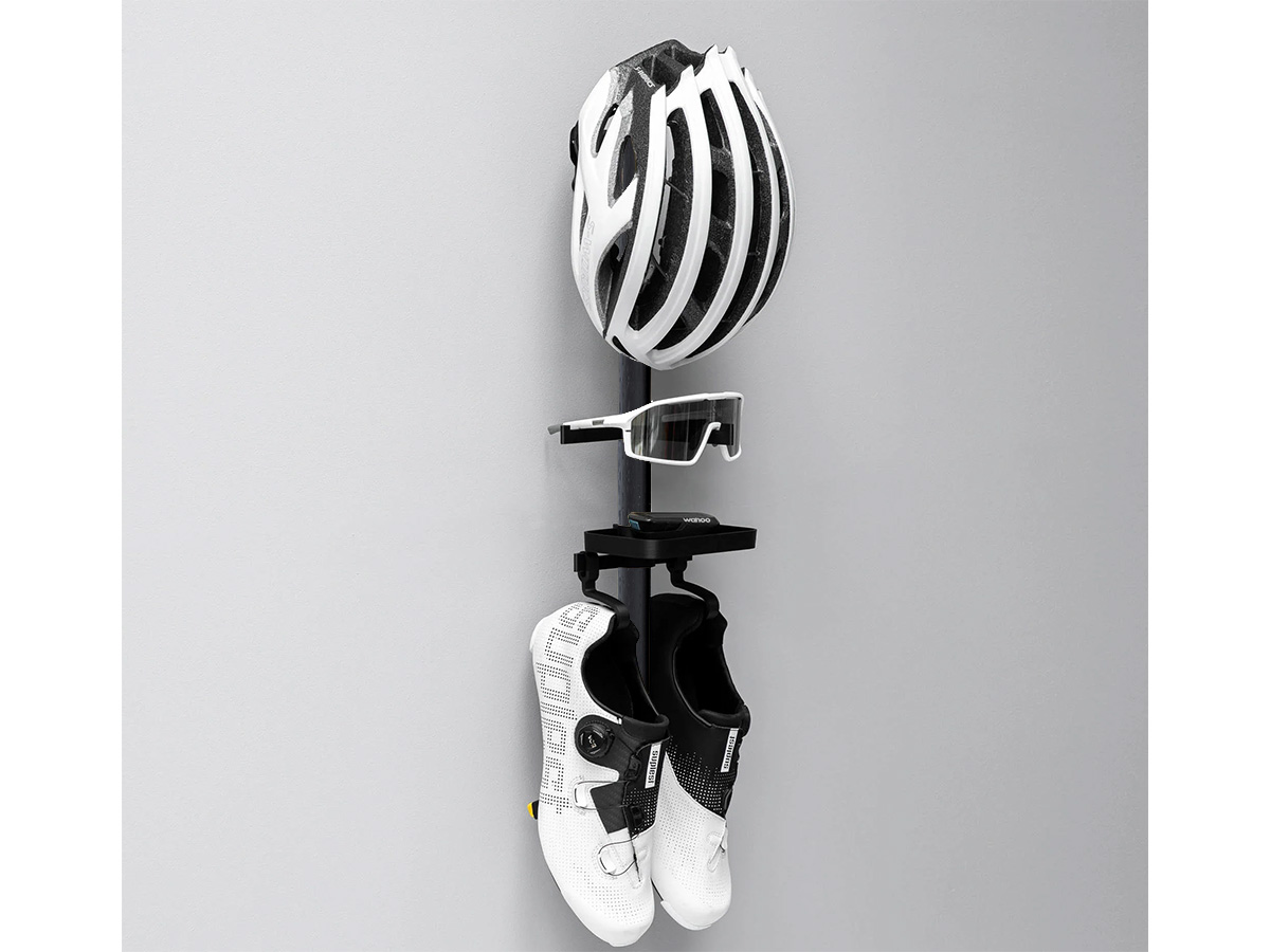 Tons Cycling Gear Organiser Rack B - Matt Black