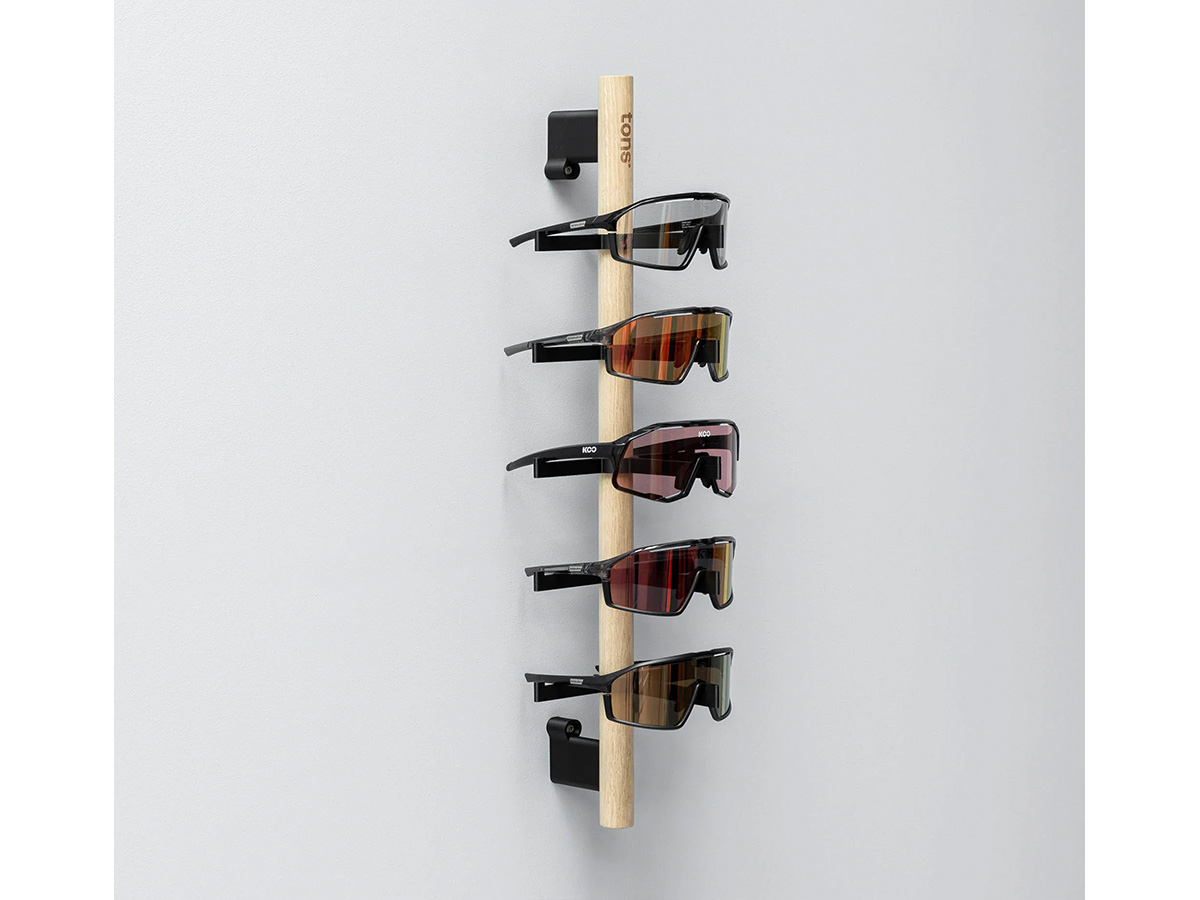 Tons Cycling Glasses Organiser Rack E - Natural Oak 