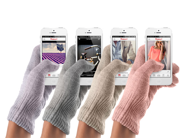 Mujjo Fashionable TouchScreen Gloves Handschoenen (Maat S/M)